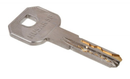 Wkładka HUSAR S8 30/35 nikiel satyna 6 kluczy